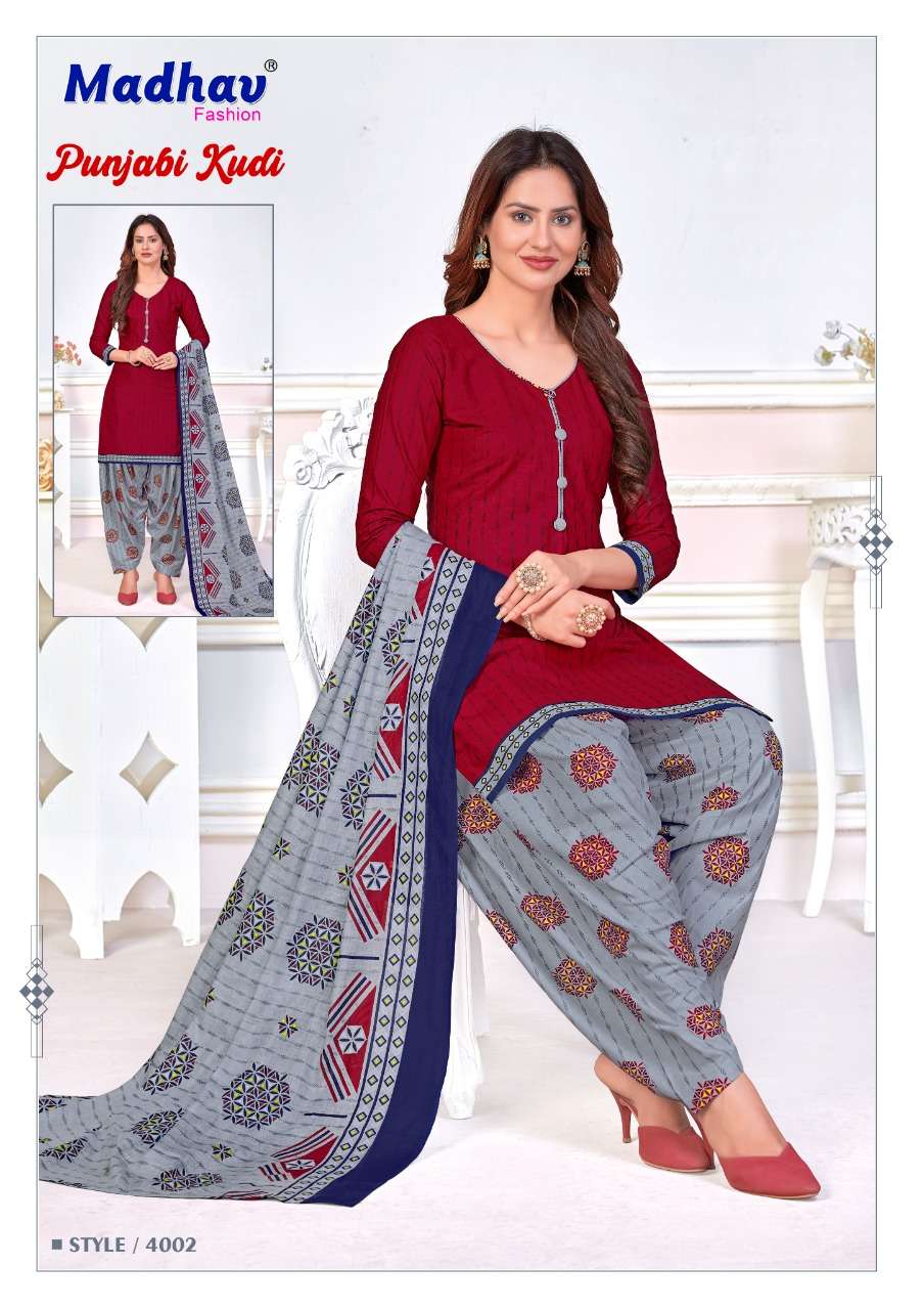 MADHAV FASHION PUNJABI KUDI 4 READY MADE 