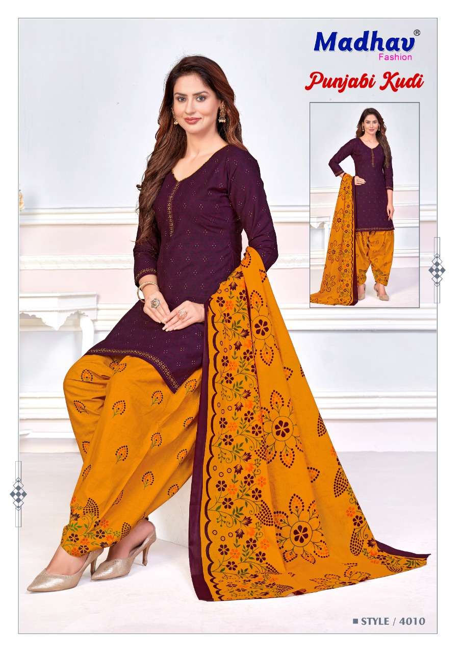 MADHAV FASHION PUNJABI KUDI 4 READY MADE 