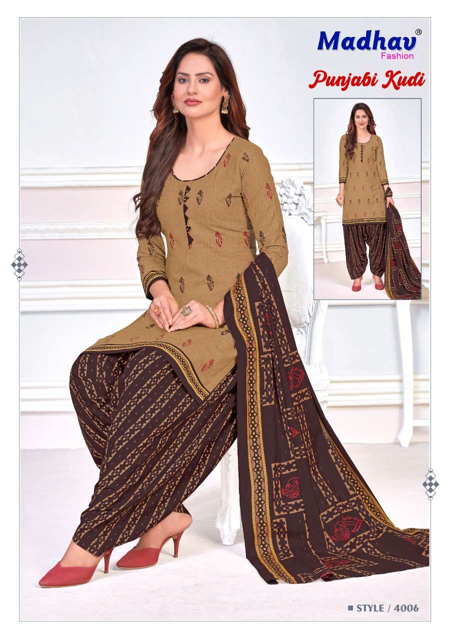MADHAV FASHION PUNJABI KUDI 4 READY MADE 