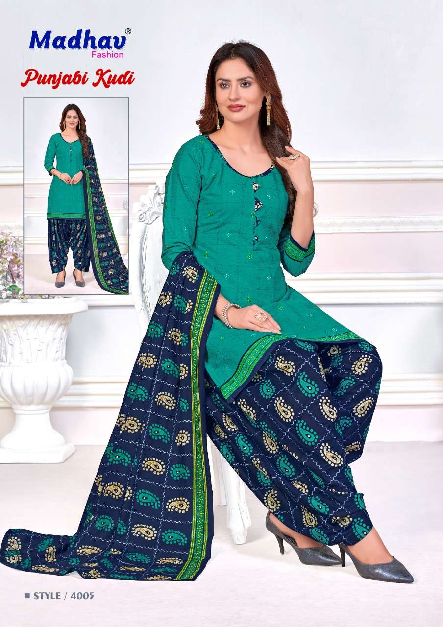 MADHAV FASHION PUNJABI KUDI 4 READY MADE 