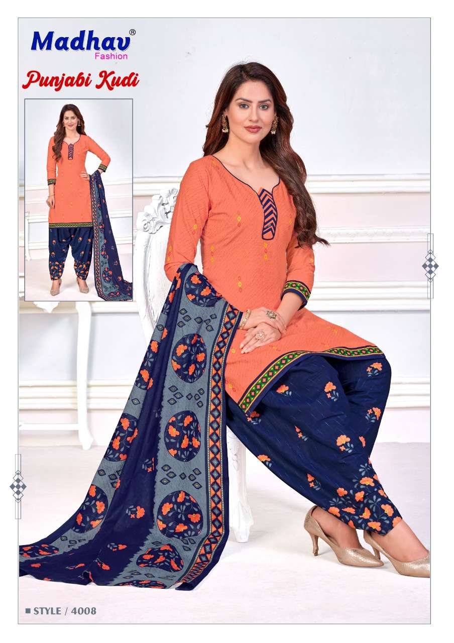 MADHAV FASHION PUNJABI KUDI 4 READY MADE 