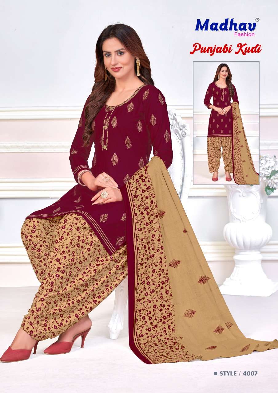 MADHAV FASHION PUNJABI KUDI 4 READY MADE 