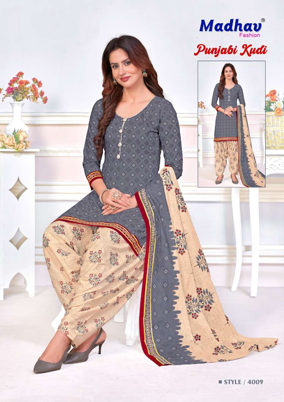MADHAV FASHION PUNJABI KUDI 4 READY MADE 