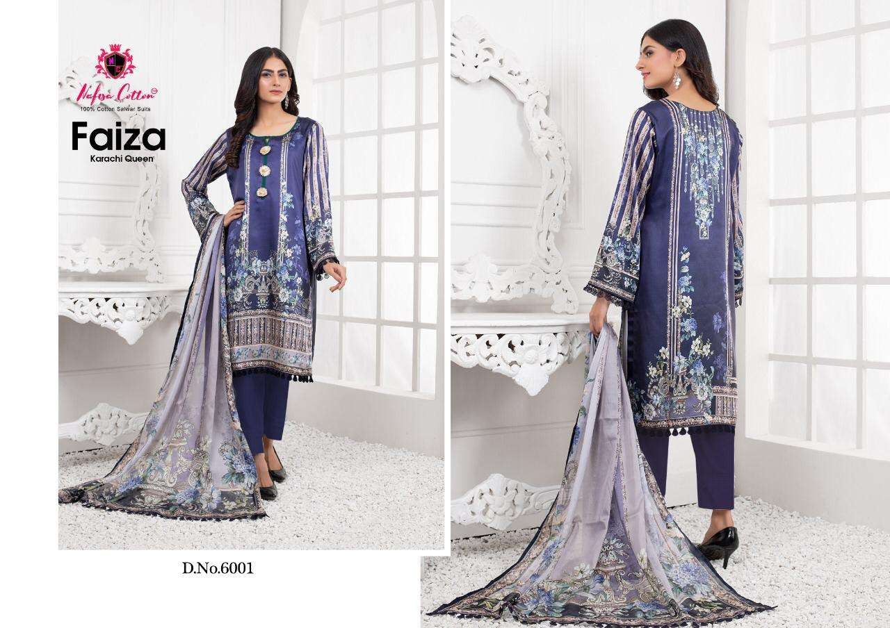 NAFISA COTTON FAIZA KARACHI QUEEN VOL 6