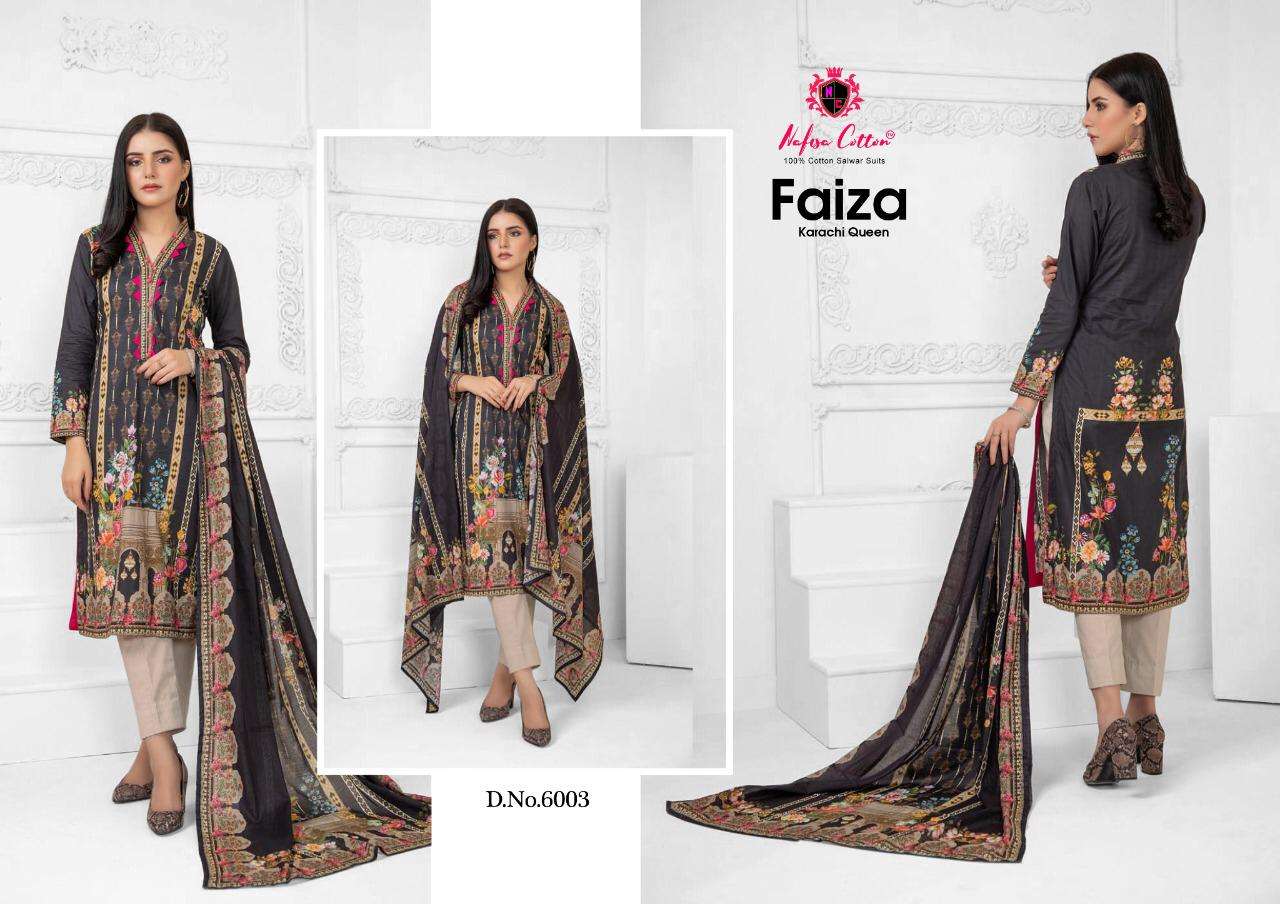 NAFISA COTTON FAIZA KARACHI QUEEN VOL 6