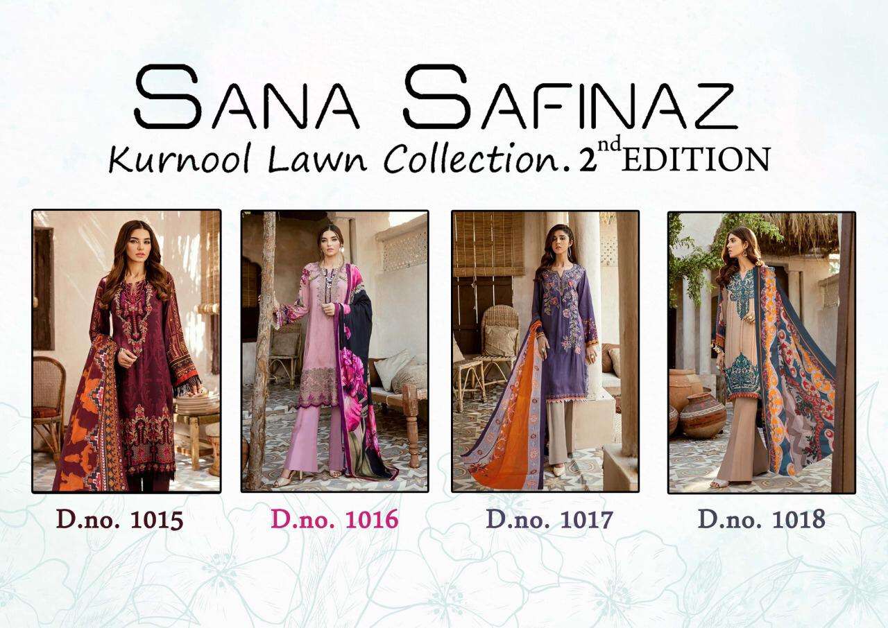 SANA SAFINAZ KURNOOL LAWN COLLECTION 2ND EDITION