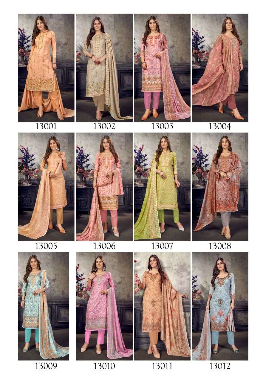 SHIV GORI SILK MILLS PAKIZAA VOL 13 