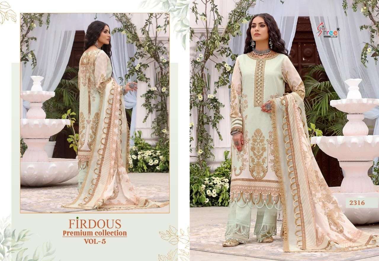 SHREE FABS FIRDOUS PREMIUM COLLECTION VOL 5