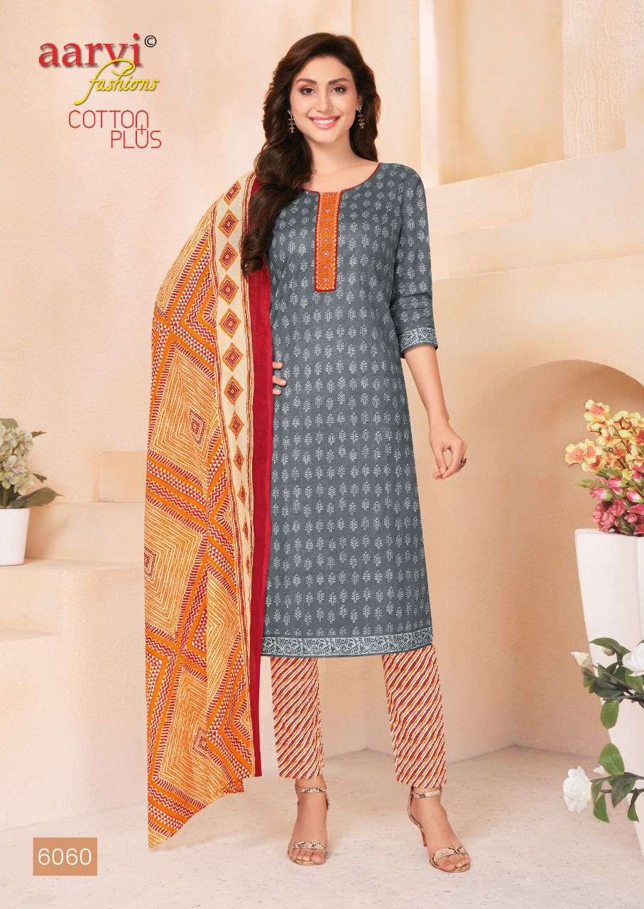 AARVI FASHION COTTON PLUS READY MADE 
