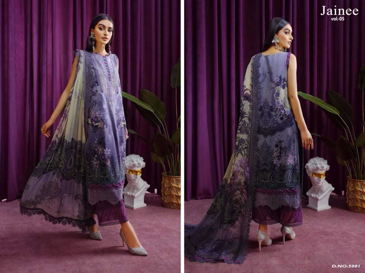 AGHA NOOR JAINEE VOL 5 LUXURY LAWN COLLECTION