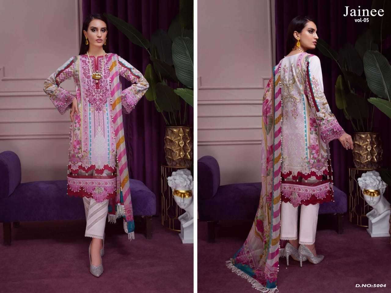 AGHA NOOR JAINEE VOL 5 LUXURY LAWN COLLECTION