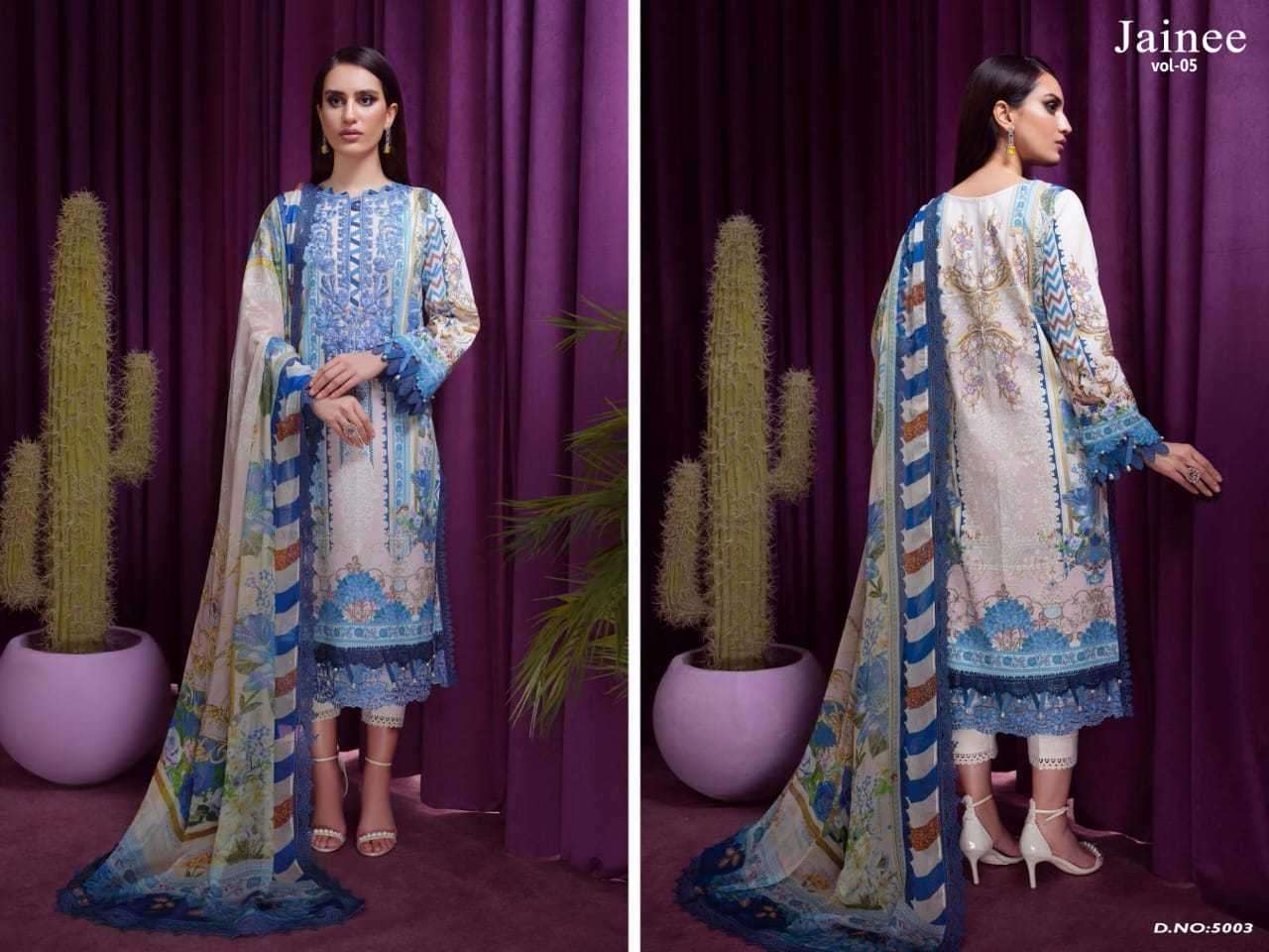 AGHA NOOR JAINEE VOL 5 LUXURY LAWN COLLECTION
