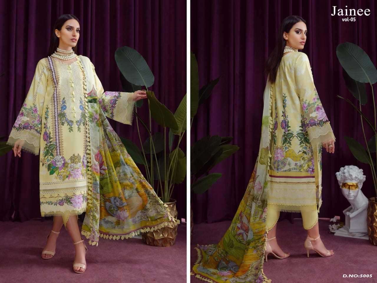 AGHA NOOR JAINEE VOL 5 LUXURY LAWN COLLECTION