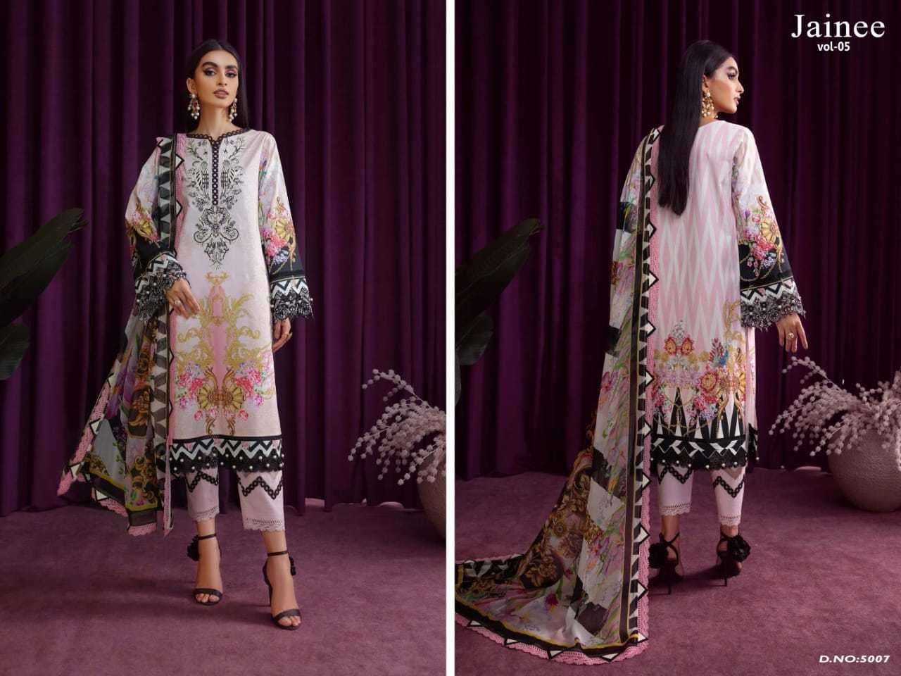 AGHA NOOR JAINEE VOL 5 LUXURY LAWN COLLECTION