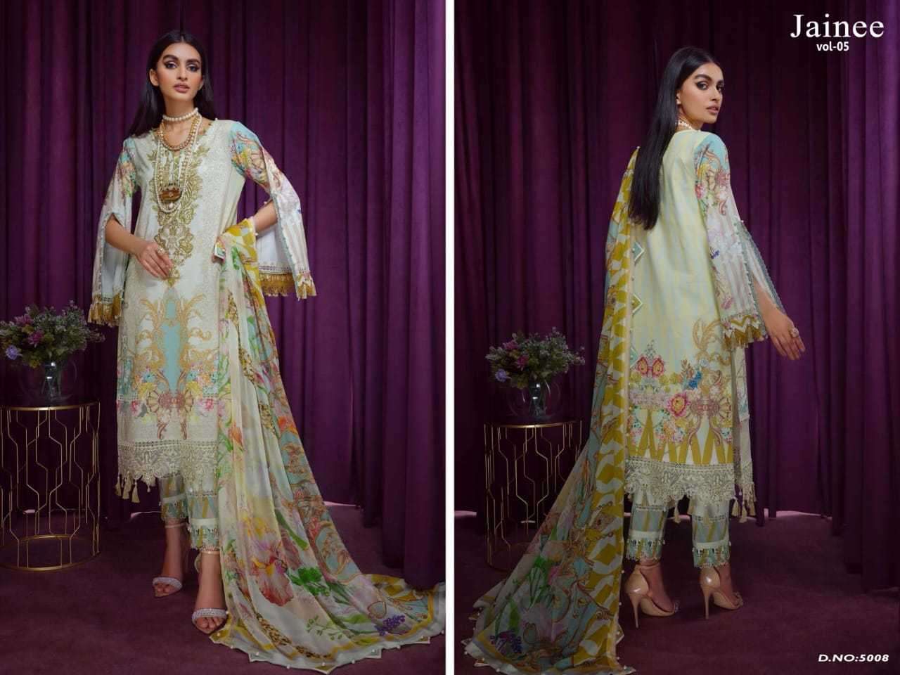AGHA NOOR JAINEE VOL 5 LUXURY LAWN COLLECTION