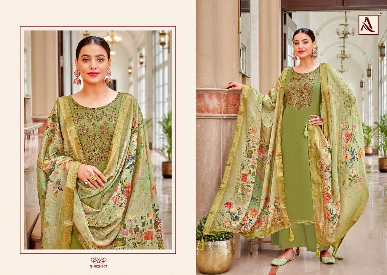 ALOK SUITS FESTIVE FUSION EDITION VOL 5