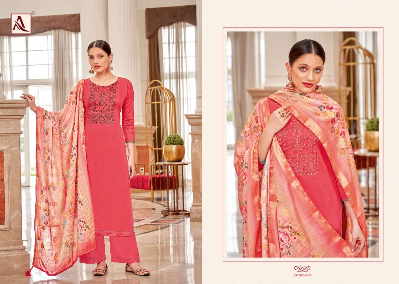 ALOK SUITS FESTIVE FUSION EDITION VOL 5