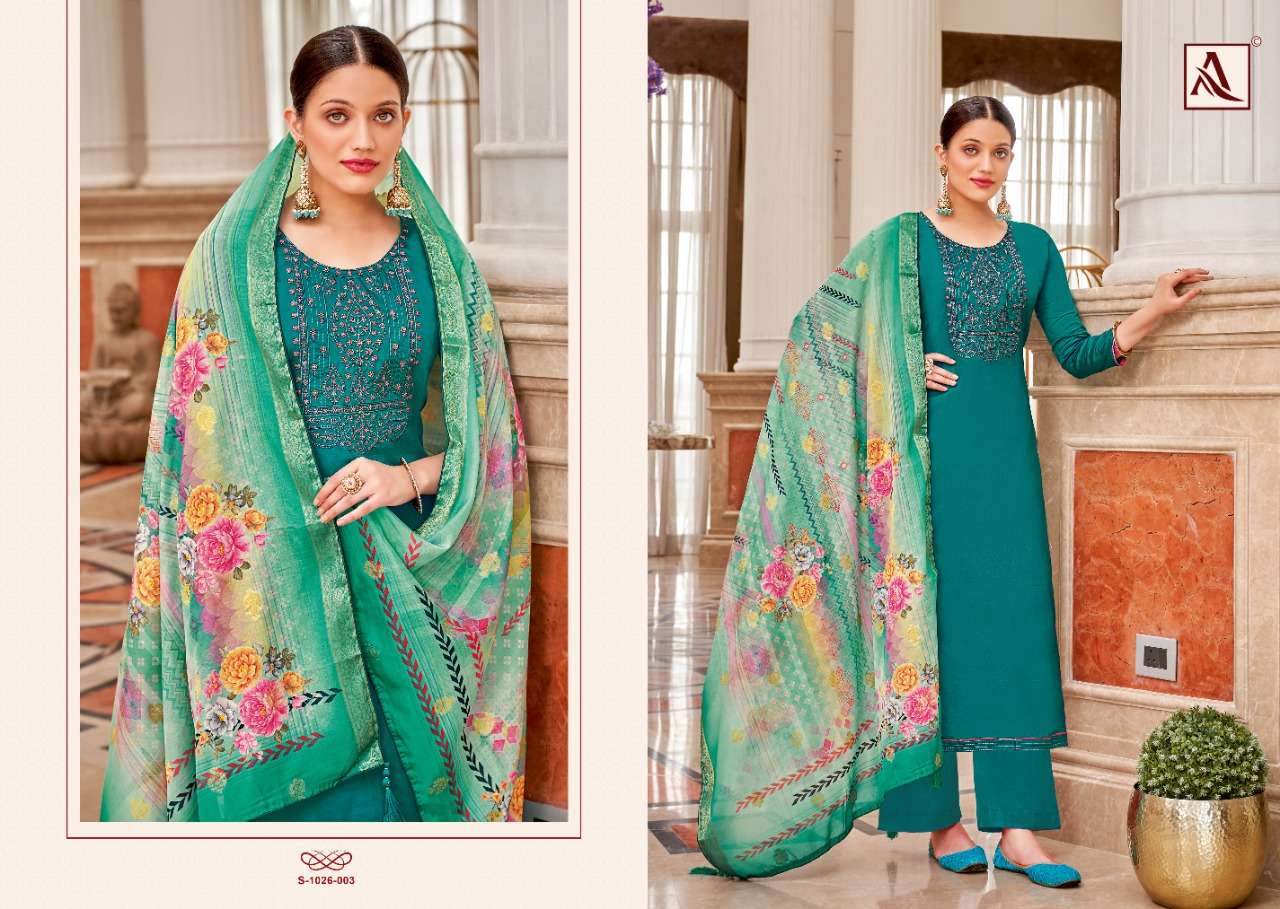 ALOK SUITS FESTIVE FUSION EDITION VOL 5