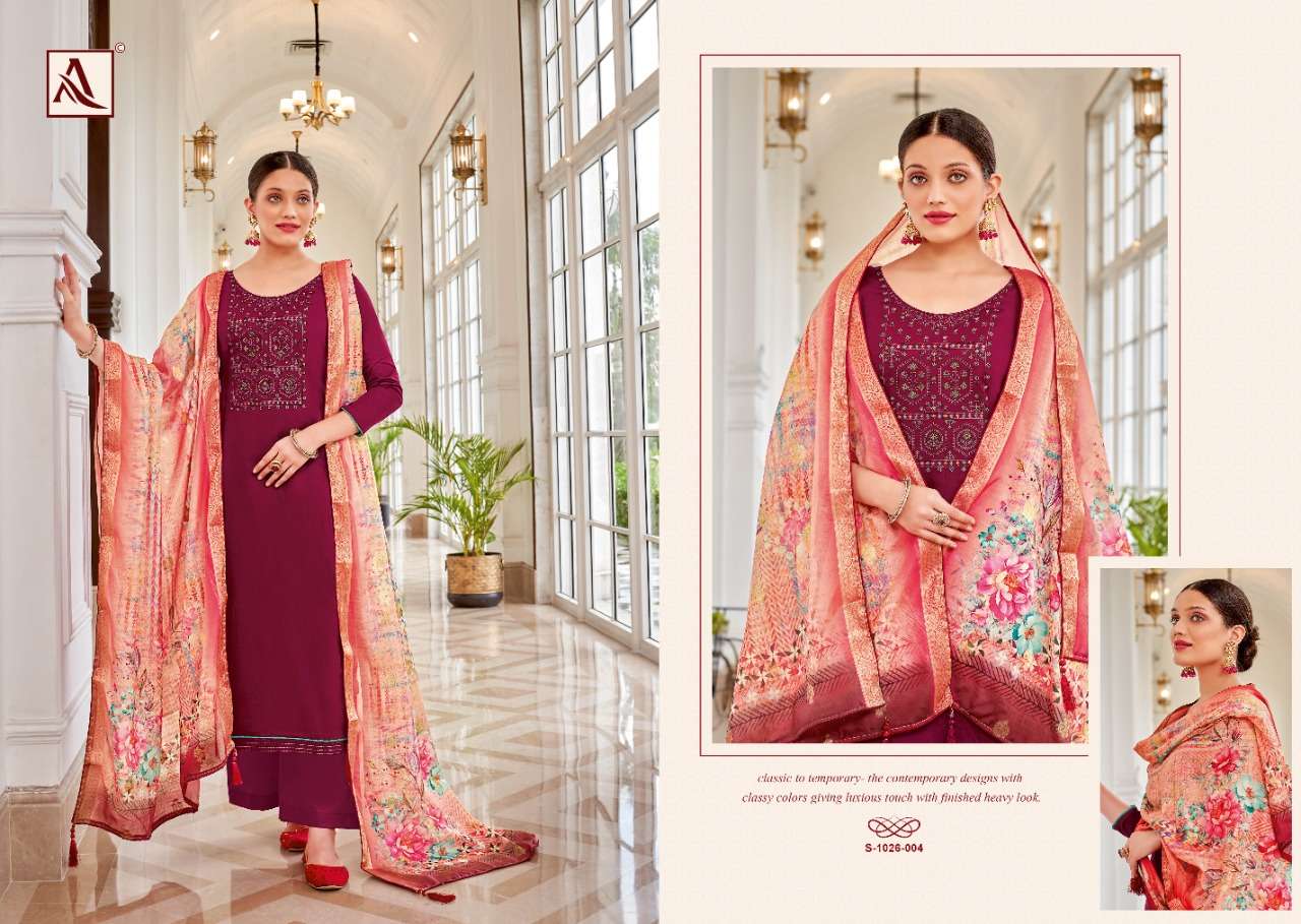 ALOK SUITS FESTIVE FUSION EDITION VOL 5