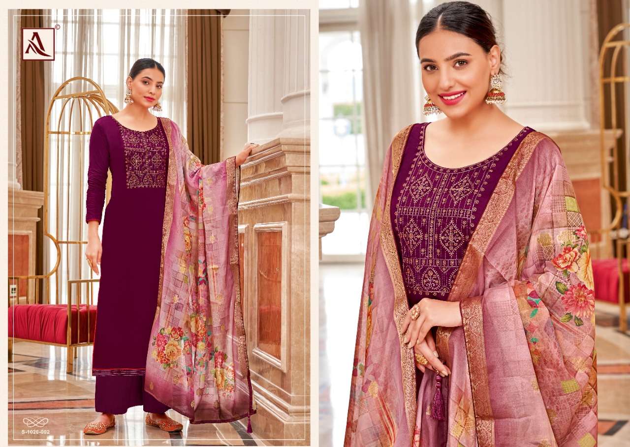 ALOK SUITS FESTIVE FUSION EDITION VOL 5