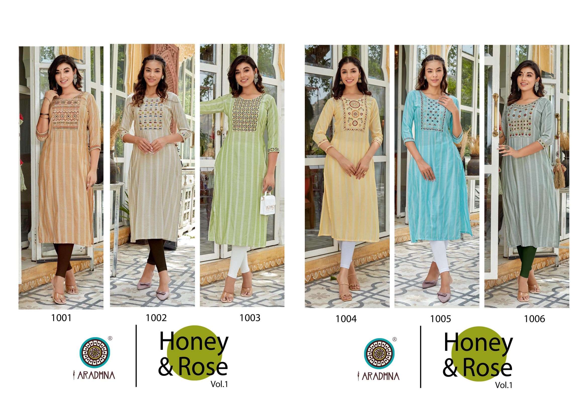 ARADHNA FASHION HONEY AND ROSE VOL 1 