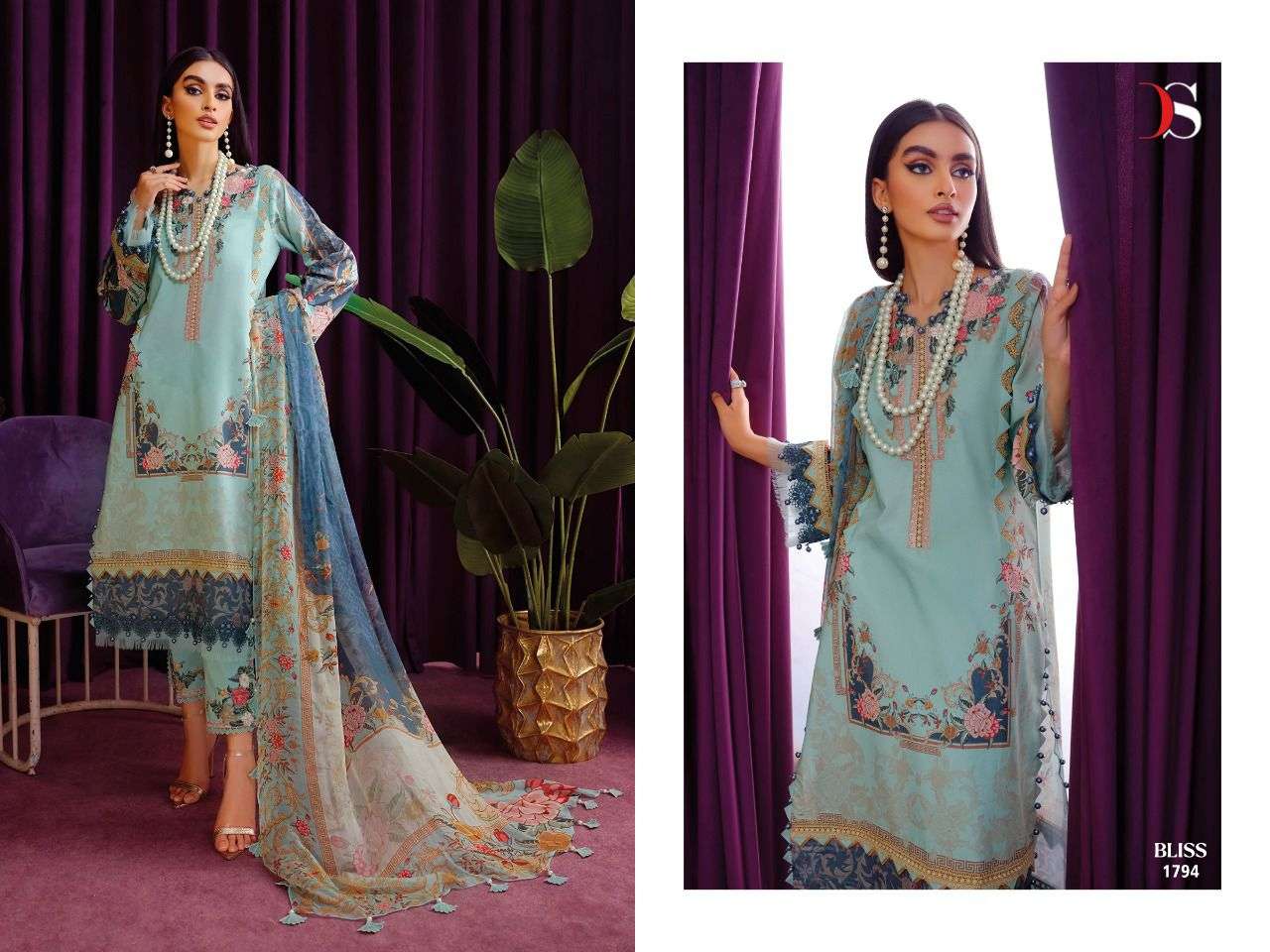 DEEPSY SUITS BLISS LAWN 22 VOL 4 