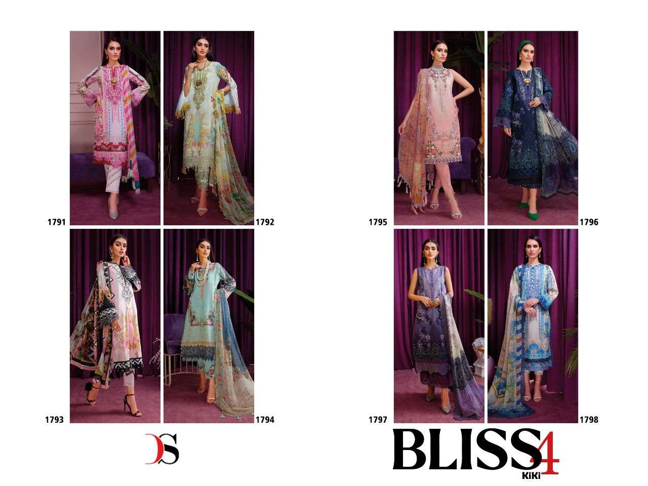 DEEPSY SUITS BLISS LAWN 22 VOL 4 