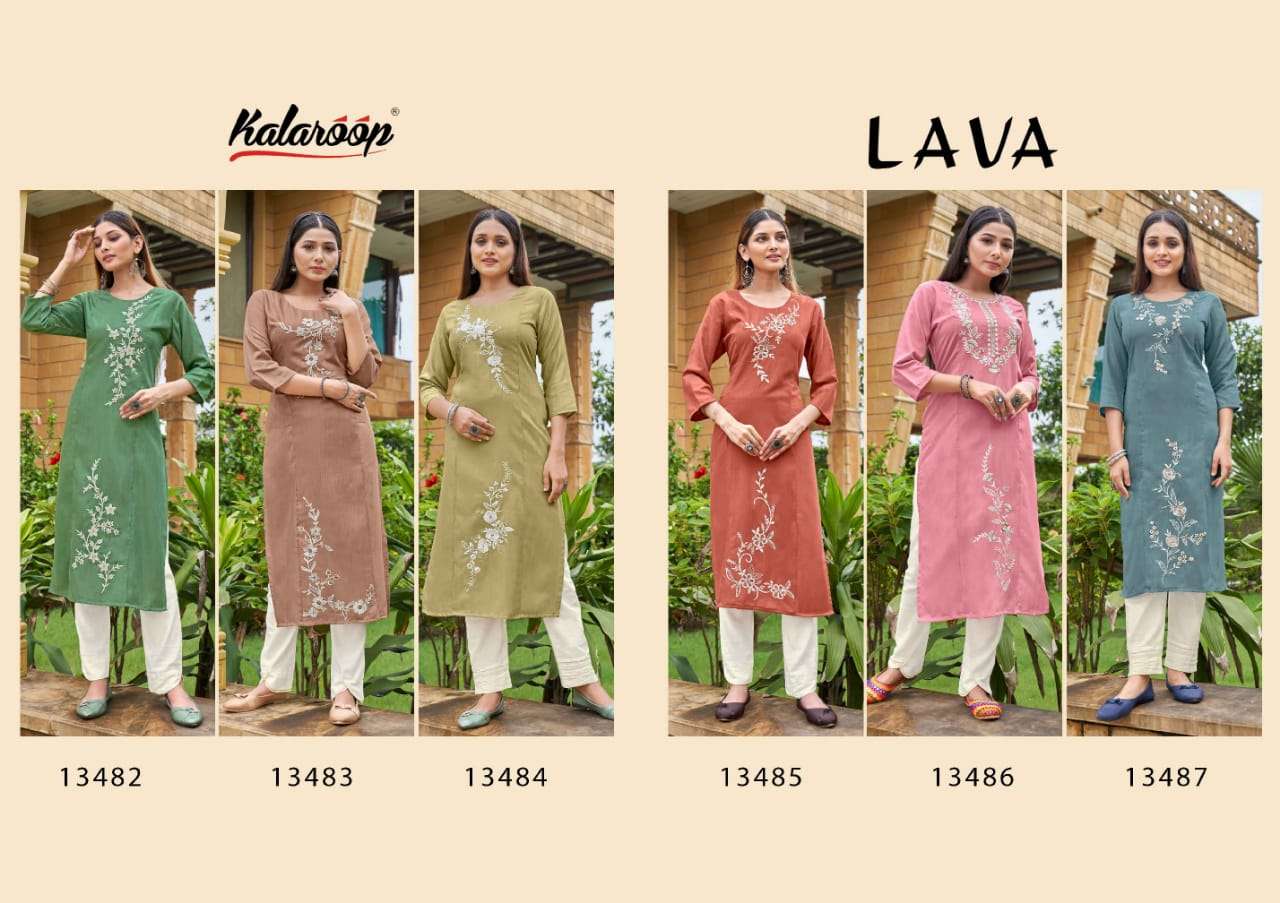 KALAROOP KAJREE FASHION LAVA