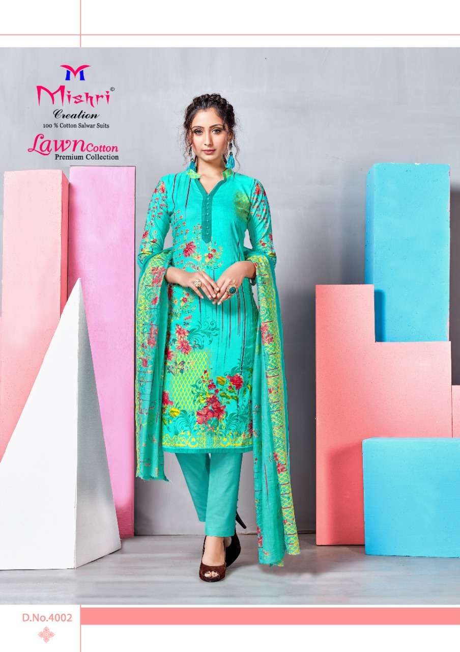 MISHRI CREATION LAWN COTTON VOL 4