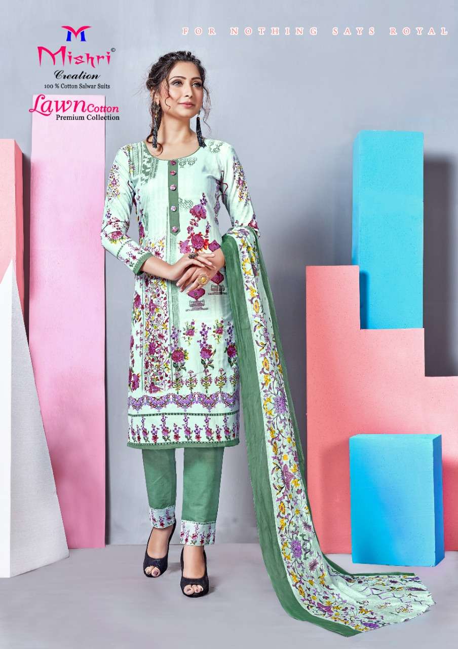 MISHRI CREATION LAWN COTTON VOL 4