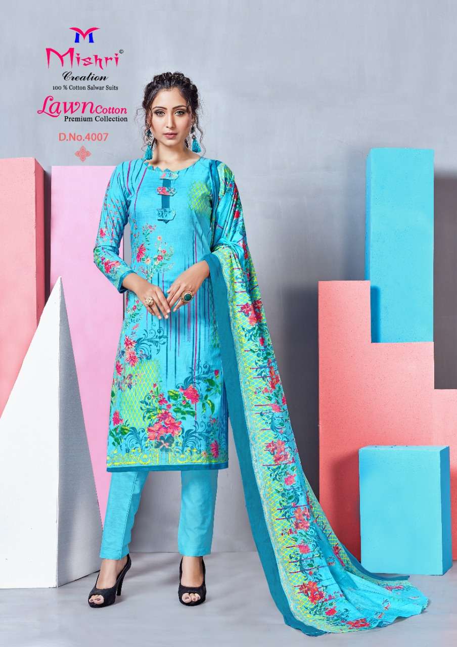 MISHRI CREATION LAWN COTTON VOL 4
