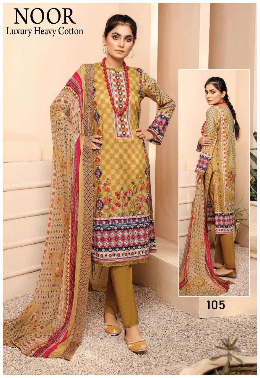SAADIA ASAD NOOR LUXURY HEAVY COTTON