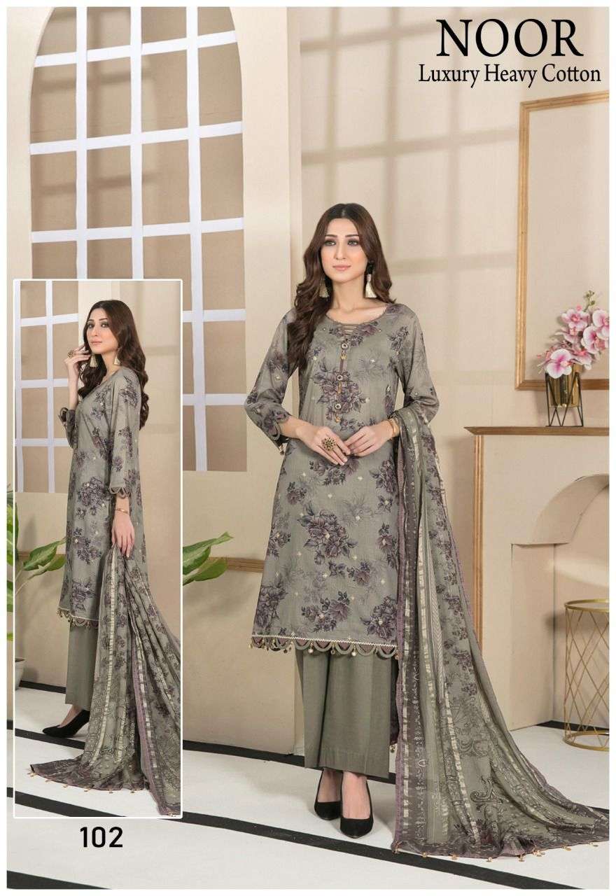 SAADIA ASAD NOOR LUXURY HEAVY COTTON