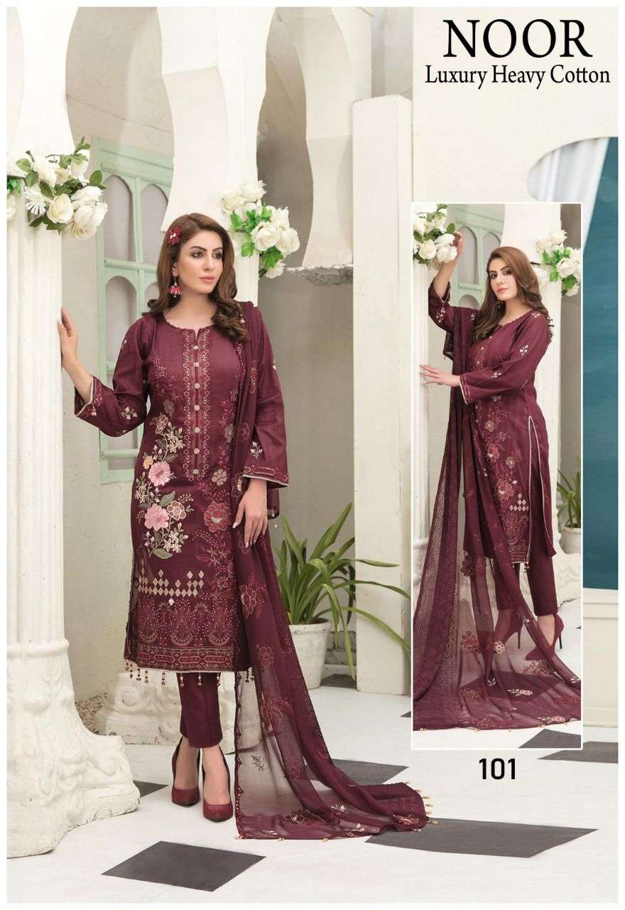 SAADIA ASAD NOOR LUXURY HEAVY COTTON