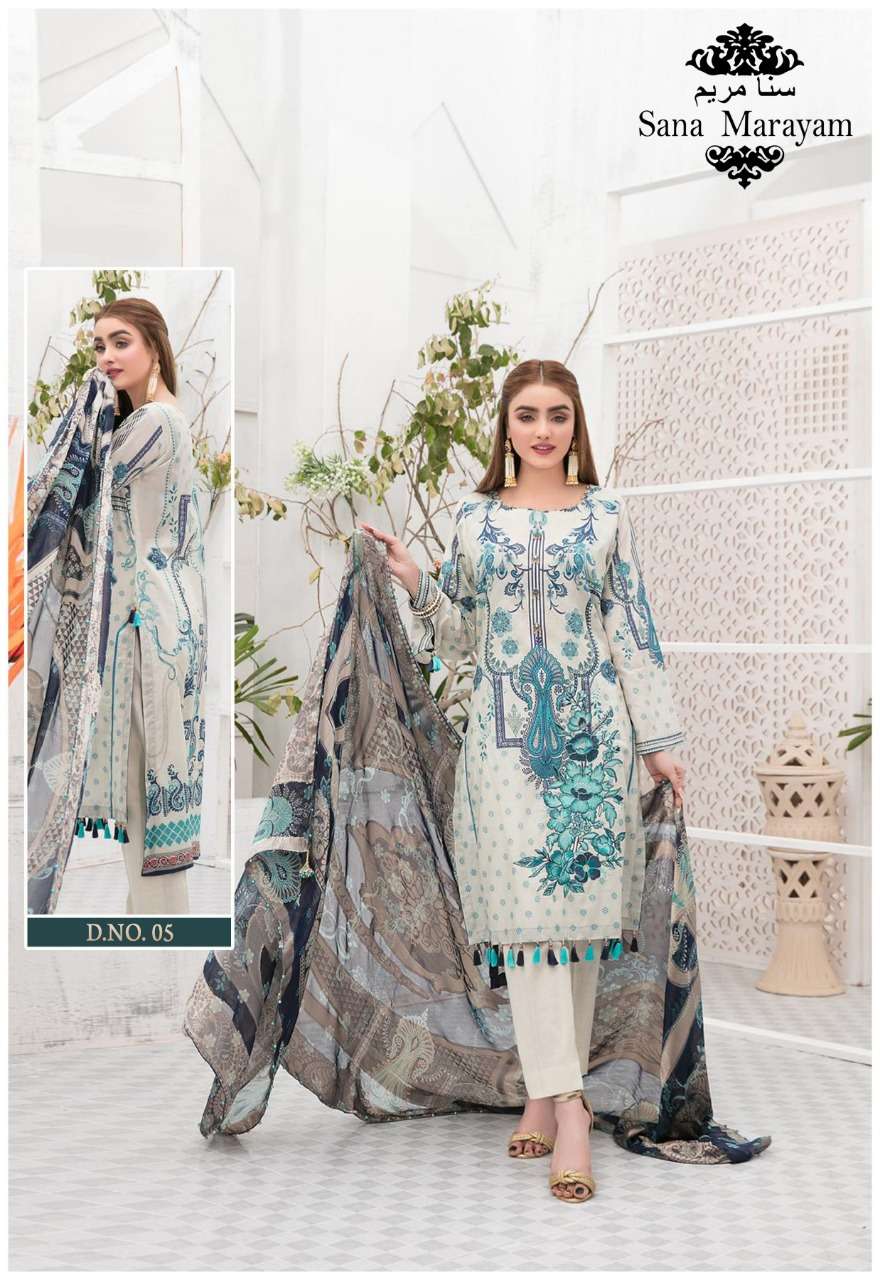 SANA MARYAM GULAAL CLASSY LUXURY COTTON COLLECTION 
