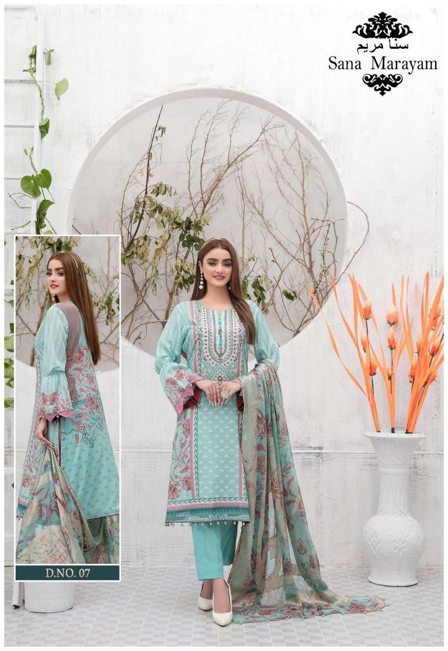 SANA MARYAM GULAAL CLASSY LUXURY COTTON COLLECTION 