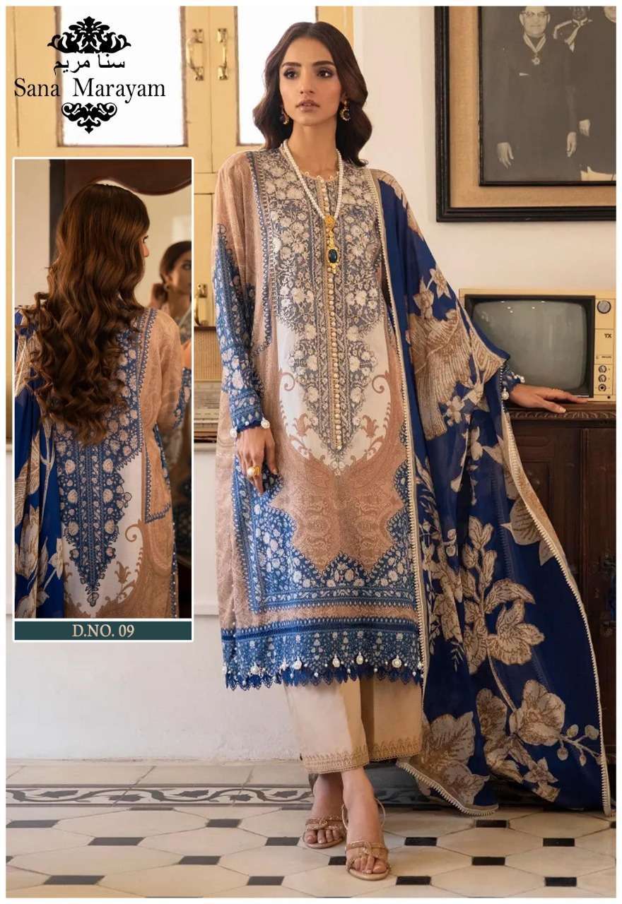 SANA MARYAM GULAAL CLASSY LUXURY COTTON COLLECTION 
