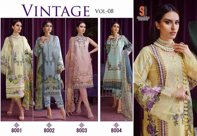 SHRADDHA DESIGNER VINTAGE VOL 8