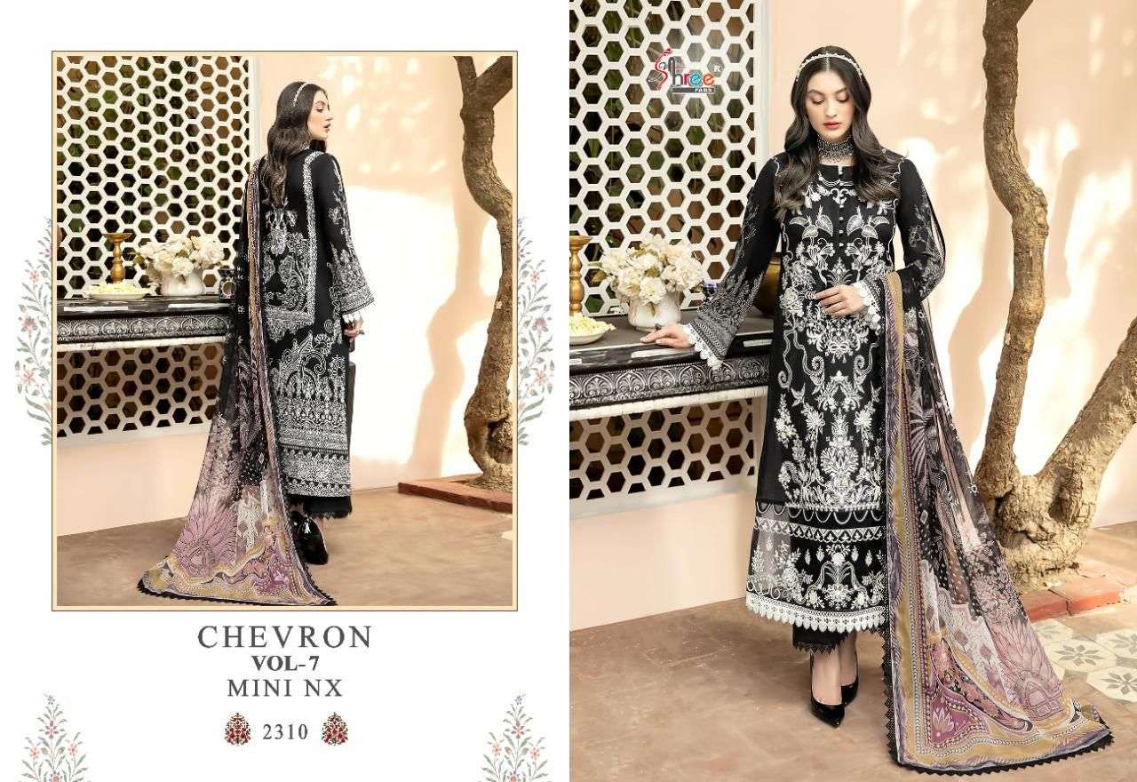 SHREE FABS CHEVRON VOL 7 MINI NX 