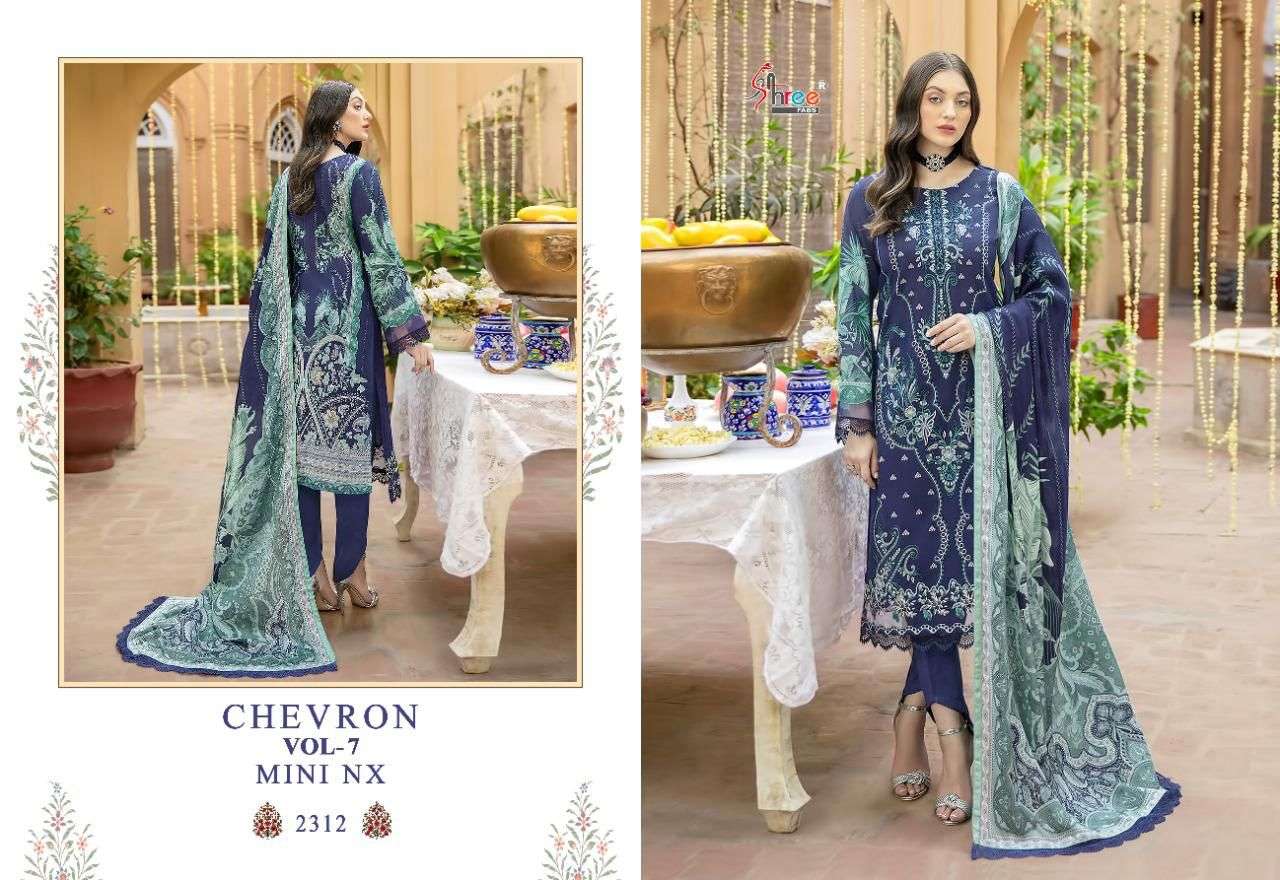 SHREE FABS CHEVRON VOL 7 MINI NX 