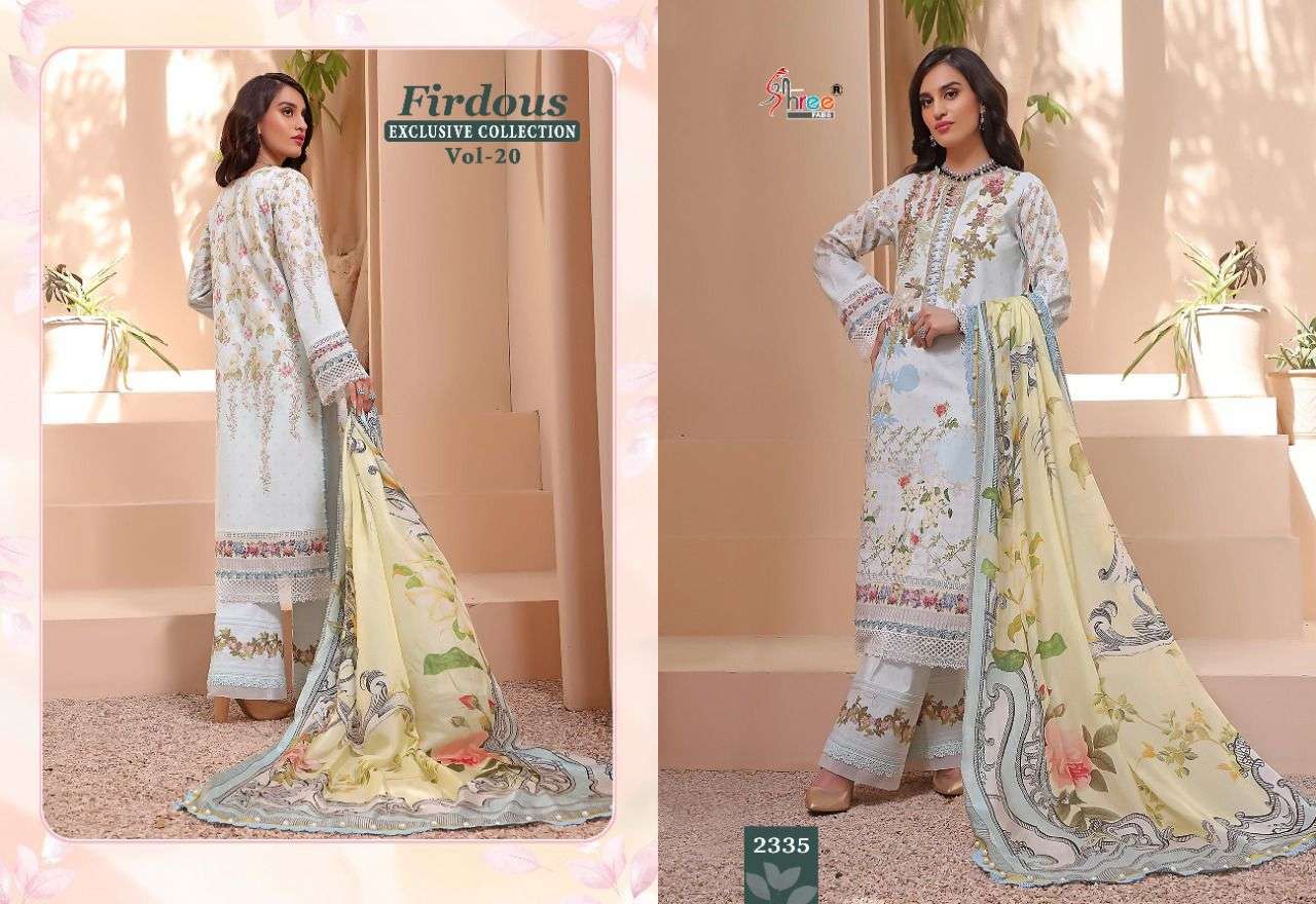 SHREE FABS FIRDOUS EXCLUSIVE COLLECTION VOL 20