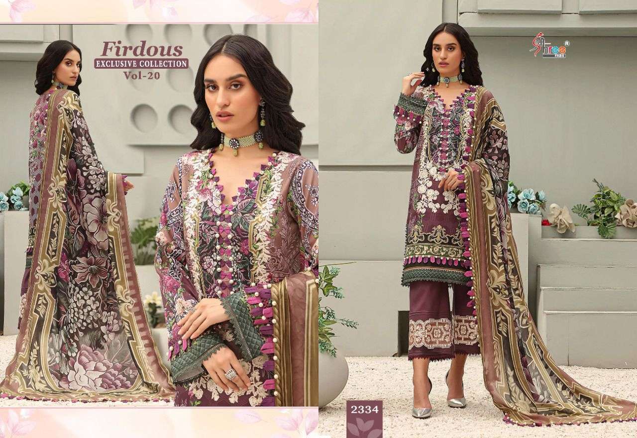 SHREE FABS FIRDOUS EXCLUSIVE COLLECTION VOL 20