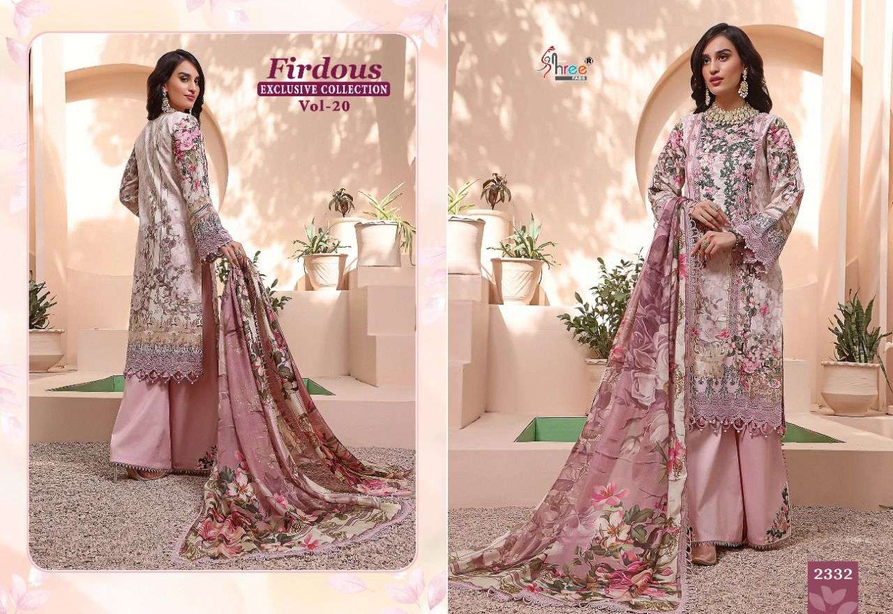SHREE FABS FIRDOUS EXCLUSIVE COLLECTION VOL 20