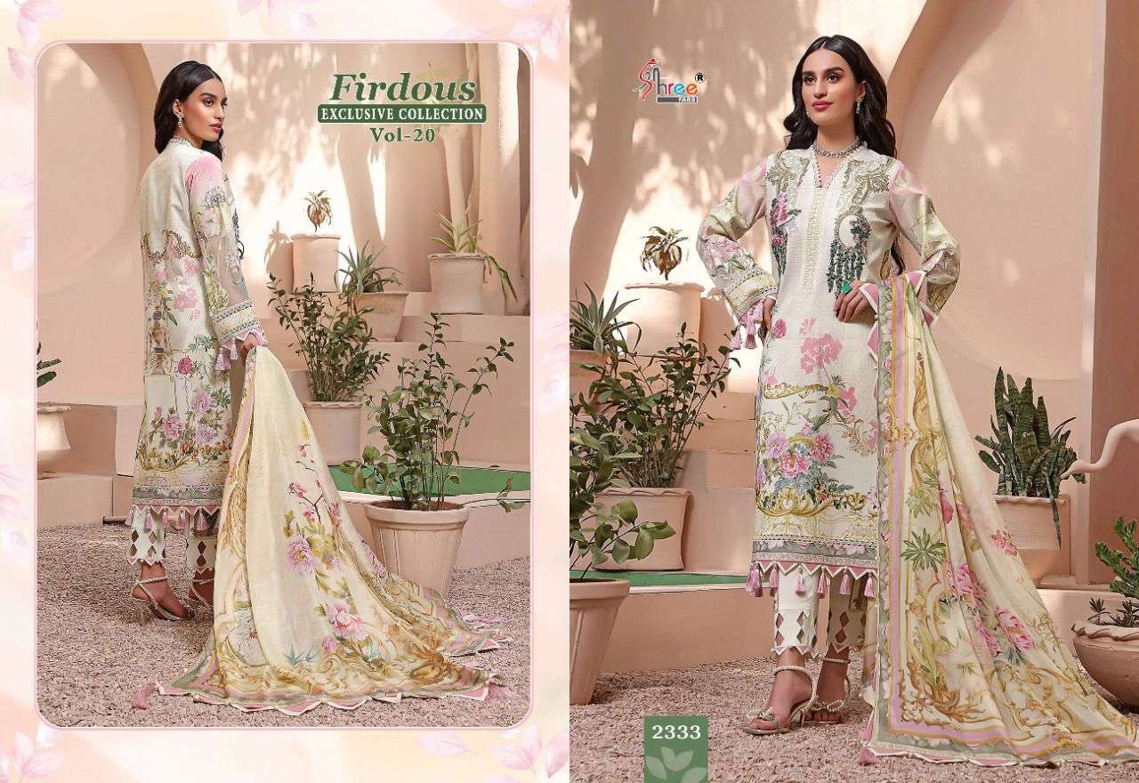 SHREE FABS FIRDOUS EXCLUSIVE COLLECTION VOL 20