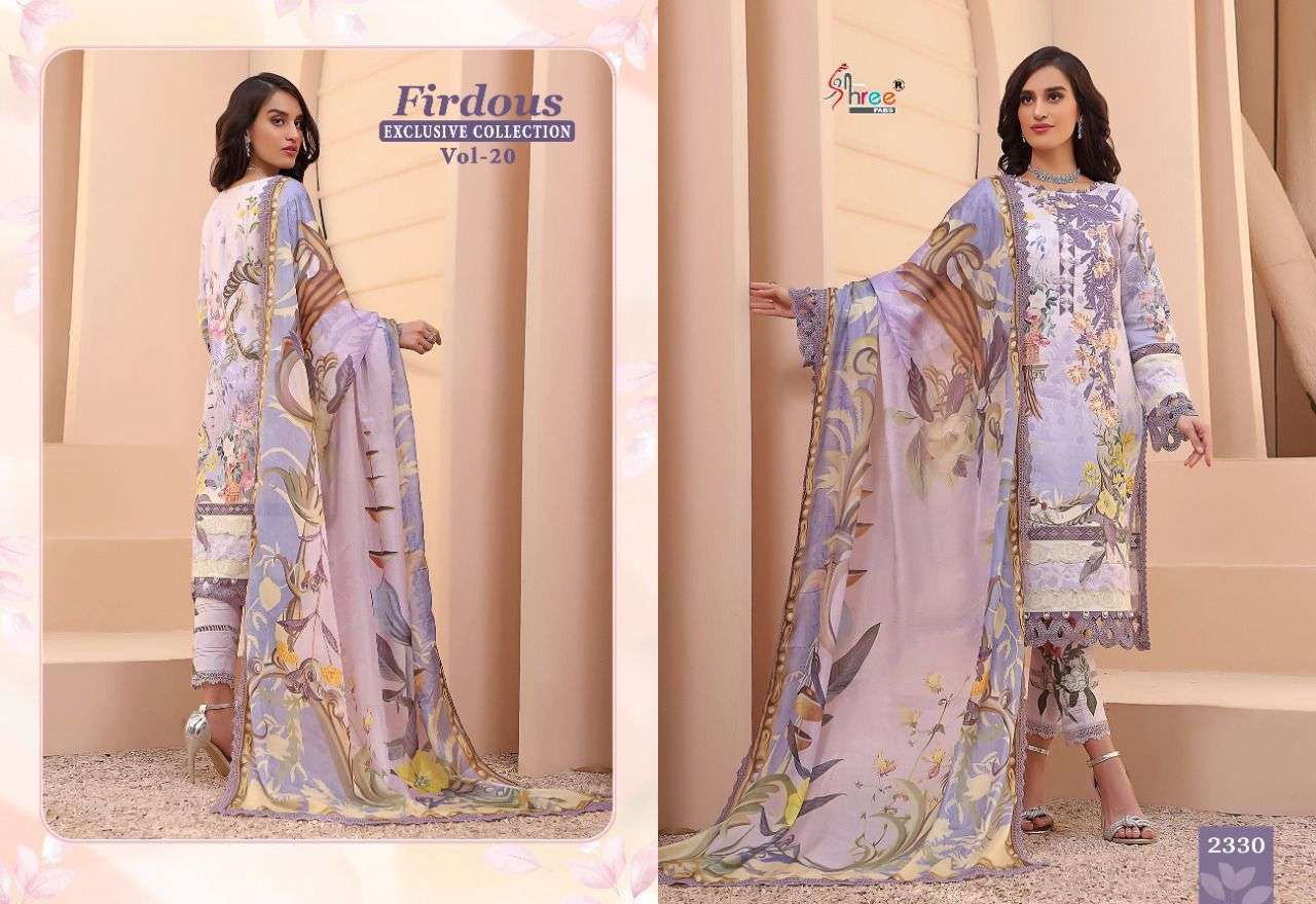 SHREE FABS FIRDOUS EXCLUSIVE COLLECTION VOL 20