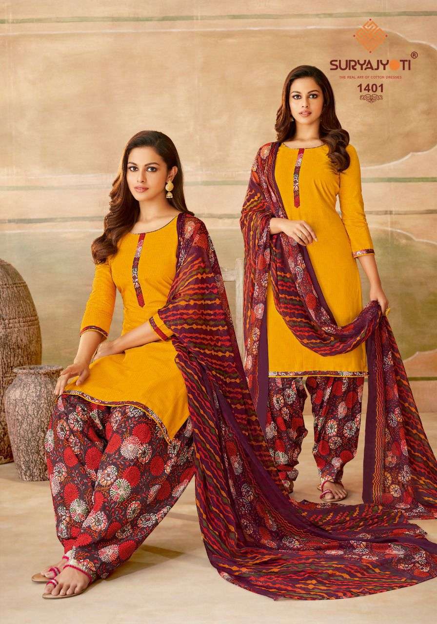 SURYAJYOTI CHIFFON PATIALA VOL 14