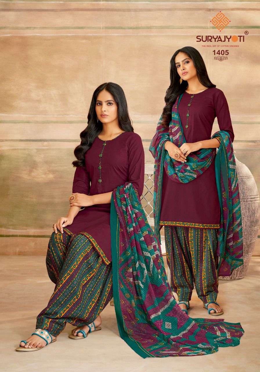 SURYAJYOTI CHIFFON PATIALA VOL 14