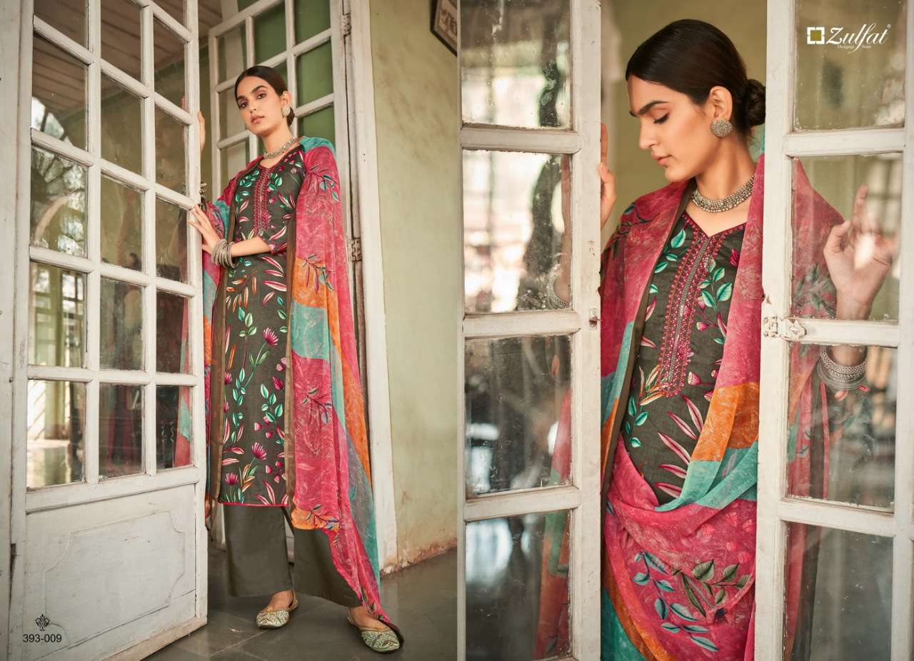 ZULFAT DESIGNER SUITS PANKHUDI 
