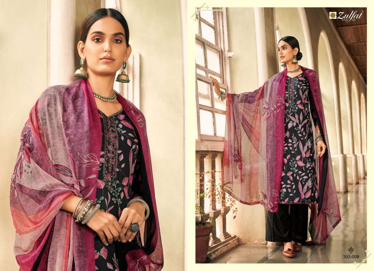 ZULFAT DESIGNER SUITS PANKHUDI 