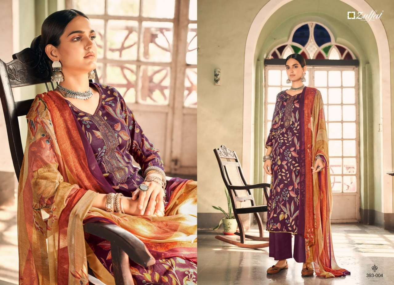 ZULFAT DESIGNER SUITS PANKHUDI 